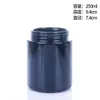 Frasco de Crema Violeta Porcelana Negra en Stock Frasco de Vidrio Opaco con Tapa de Baquelita Frasco Vacío de 500ml Violeta-Negro Varias Tapas