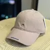 2026 Nueva Calle Bordado Simple de Letras Gorra de Béisbol Unisex Senli Primavera Casual Protección Solar Visera Curva Gorra Pico de Pato