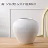 Vaso de Cerâmica Jingdezhen Enfeites Arranjo de Flores para Sala de Estar Novo Estilo Chinês Vaso Decorativo Retro Vasilha Hidropônica Vaso de Flores