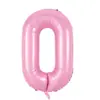 Globo de Película de Aluminio Digital de EE. UU. Nuevo de 40 Pulgadas Transfronterizo Suministros Independientes para Decoración de Fiesta de Cumpleaños Infantil