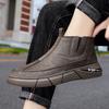 Botas Martin para hombre, de moda, de otoño, recién llegadas, botas de trabajo británicas de caña alta a la moda para hombre, botas casuales de caña media que combinan con todo para hombre.