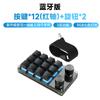 Teclado Mecánico Pequeño, Teclado Personalizado con Perillas, Switches Rojos Intercambiables en Caliente, Teclado para Gaming y Edición