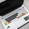 Adecuado para computadora portátil Huoying T5G/T5K/T5A/T5C de 15.6 pulgadas, película protectora de teclado a prueba de polvo, cubierta cóncavo-convexa