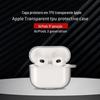Adequado para Apple capa de fone de ouvido TPU transparente AirPods Pro2 Bluetooth 1 geração capa protetora 2 3 geração caso