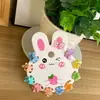 Mini clipe infantil bonito dos desenhos animados princesa hairpin menina quebrado grampo de cabelo doce cor acessórios para o cabelo do bebê