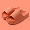 Pantuflas de Verano para Mujer para Interiores con Sensación de Pisar Caca, que Aumentan la Altura, Ultra Suaves, de Suela Gruesa, Antideslizantes, Sandalias Deslizantes de Pareja para Hombre para Uso en Casa