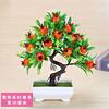 Adornos de Flores en Maceta al por Mayor, Flores de Plástico, Flores Falsas, Plantas en Maceta de Fruta Pequeña, Flores Decorativas, Juegos de Fruta Falsa, Plantas en Maceta Árbol del Dinero