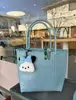 Bolso Tejido Hecho a Mano de Gran Capacidad Estilo Japonés Nuevo de Verano para Mujer, Bolso de Hombro Tote, Bolso Tote para Viajar Estilo Cesta