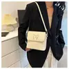 Bolso Cruzado Nuevo de Moda de Nicho Estilo Coreano, Bolso Cuadrado Pequeño de Mariposa Casual a la Moda con Cadena, Adecuado para el Trabajo y Salidas, Bolso de Hombro Único