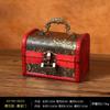 Mini Caixa de Armazenamento Vintage Estilo Chinês Caixa de Joias Embalagem de Joias Caixa de Presente Artesanato em Madeira Adereços de Cinema e Televisão
