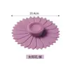 Tapa de Silicona Creativa para Taza en Stock, Tapa de Silicona para Taza con Diseño de Girasol de Grado Alimenticio, Tapa a Prueba de Polvo y Fugas para Taza de Té y Café