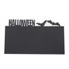 Decoração de festa de Halloween transfronteiriça letras cartão de mesa tridimensional cartão de assento morcego oco de papelão preto atacado