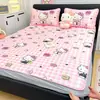 Sanrio Clase A Grado Materno e Infantil Alfombrilla Refrigerante de Seda Helada Dibujos Animados Tipo Sábana de Cama 1200D Lavable a Máquina Alfombrilla para Aire Acondicionado con Sensación de Frescura y Textura Suave