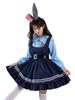 Comércio Exterior Feminino Halloween Cos Judy Fantasia Zootopia Policial Judy Traje Cosplay Roupas Femininas
