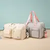 Bolsa Esportiva de Viagem Transversal para Fitness para Homens e Mulheres, Separação Seca e Úmida, Leve de Grande Capacidade, Bolsa de Bagagem Portátil para Curta Distância