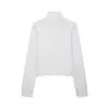 Venta Caliente Transfronteriza de Aliexpress Nuevo Diseño de Moda para Mujer Primavera 2026 Sudadera con Botón y Cremallera 0264017