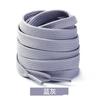 Cordones para Zapatillas Deportivas con Líneas Finas de Doble Capa en Blanco y Negro, Zapatillas Blancas de Lona Air Force One A.J1 de Doble Capa, Cordones para Baloncesto, Versátiles