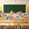Cerimônia de Abertura do Novo Semestre Placas Decorativas de Mesa Jardim de Infância Sala de Aula da Escola Cerimônia de Turma Layout da Atmosfera Decorações de Mesa