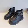 Liquidación de Otoño/Invierno Botas de Cuero para Niños Zapatos de Algodón Zapatos Casuales
