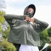 Comércio Exterior Transfronteiriço 2026 Nova Roupa de Proteção Solar de Verão para Meninas, Cobertura Respirável com Proteção UV, Roupa de Proteção Solar de Seda Gelada