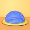 Pelota táctil, equipo de entrenamiento sensorial para niños, pelota de fitness, pelota de yoga para el hogar, pelota semicircular, tapete de masaje, entrenamiento de equilibrio