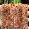 Suministrado directamente por el fabricante: cuentas redondas pequeñas de piedra natural, cuentas de arroz, cristal, turmalina, cuentas redondas de ágata, materiales hechos a mano para DIY, accesorios para pulseras