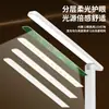 Fabricante Original Lámpara de Escritorio Plegable LED para Lectura y Escritura, Doble Uso para Cargar y Enchufar, Lámpara de Escritorio Específicamente para el Estudio de Estudiantes Universitarios de Dormitorio