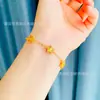 Pulsera de Estrella de Cinco Puntas Simple Transfronteriza Europea y Americana para Mujer Ins Exportación Venta Caliente Versátil Pulsera de Estrella Fábrica Venta al por Mayor