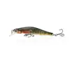 Señuelo Artificial de 80 mm Minnow Flotante Señuelo de Pesca Señuelo Duro de Plástico Señuelo de Pesca de Superficie con Paleta Flotante Minnow