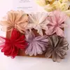 Flor de Chifón Cosida a Mano, Suave y Etérea, Estilo Coreano, DIY, Elegante Pinza para el Cabello, Diadema, Accesorio para el Cabello, Accesorios para Ropa de Falda