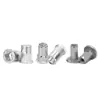 Tuerca remachable no estándar tornillo remachable hexagonal parcial personalizado capuchón de aluminio remachable procesamiento personalizado remache de acero inoxidable