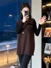 Conjunto de Dos Piezas para Mujer: Chaleco de Punto Moderno y Versátil de Estilo Nuevo para Primavera Temprana con Camiseta Base Adelgazante