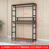 Arara de Roupas Estilo Aberto para Uso Doméstico, Cabideiro para Quarto, Guarda-Roupa Espessado e Reforçado, Closet de Metal Simples de Chão