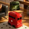 Papelera Infantil para Habitación de Niños Modelo Nuevo 2026 Sala de Estar Retro Lujo Ligero Alta Estética Gran Capacidad Tamaño Grande Papelera para Dormitorio