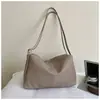 Nueva bolsa de mano grande de estilo casual Ruien para mujer, bolsa de hombro simple de color sólido para el trabajo, bolso cruzado de moda