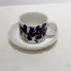 Caneca Vintage de Alto Valor Xícara de Café da Manhã Nicho Caneca de Café para Escritório Senso Avançado Cerâmica com Pires Um Conjunto