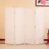 Biombo plegable de madera maciza estilo chino, divisor de sala de estar, dormitorio moderno, pared divisoria decorativa elegante, plegable y móvil