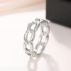 Anillo Cao Shi Más Vendido de Aliexpress Anillo Sencillo Metálico Moderno para Hombre Europeo y Americano Suministro de Comercio Electrónico Transfronterizo Modelo al por Mayor