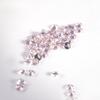 Suministro spot piedra desnuda de morganita AAA Wuzhou gema artificial redonda polvo nano Morgan parafinado incrustado