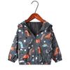 Chaqueta abrigo INS con estampado completo de graffiti para niños y niñas de 2 a 6 años, ropa de carga para niños, multicolor, venta al por mayor, generación de cabello