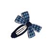 Outono e Inverno Novo Coreano Simples Temperamento Grampo de Cabelo Infantil Azul Laço Pequeno Presilha BB Presilha de Franja Presilha Lateral Grampo de Cabelo Quebrado