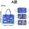 Tablero de Aprendizaje de Fieltro para Niños Transfronterizo DIY Juguetes de Educación Temprana Set de Rompecabezas Educativo Práctica Tablero Ocupado Venta al por Mayor