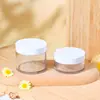 Mascota tarro crema marrón 30g 50ml mascarilla de barro cera para el cabello exfoliante tarro vacío 100ml botella de plástico