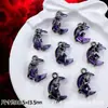 Accesorios de Estilo Oscuro Estilo Europeo y Americano Mariposa Negra Pistola Cruz de Rosa Colgante Pulsera de Cuentas DIY Collar