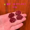Cuentas de Arena Dorada Púrpura de Alto Contenido para Atraer Riqueza y Buena Suerte, con Accesorios de Rosa, Loto y Calabaza