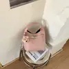 Bolso de Mano para Mujer 2026 Primavera Nuevo Estilo Bolso Cesta Cubo Bolso de Viaje de Alto Valor Bolso de Hombro Único Cruzado para Mujer