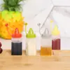 Botella dispensadora de salsa vinagre aceite para cocina y hogar transfronteriza botella dispensadora de salsa portátil botella para condimentos de barbacoa al aire libre picnic venta al por mayor