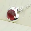 Nuevo Colgante Zodiacal Gallo Piedra Ágata Cadena Clavícula Linda Cobre Electrochapado Mascota Pollito Collar Cadena Cuello Joyería para Mujeres