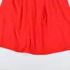 Vestido de verano para mujer estilo europeo y americano con tirante drapeado decorado con lazo rojo 12572