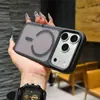 Adecuado para iPhone 18 Pro Max, funda magnética original con tacto de piel y botón de IA, funda protectora anti-caídas Apple 17